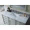 James Martin Vanities Brittany 60in Single Vanity, Urban Gray w/ 3 CM Carrara Marble Top 650-V60S-UGR-3CAR - alternate 6